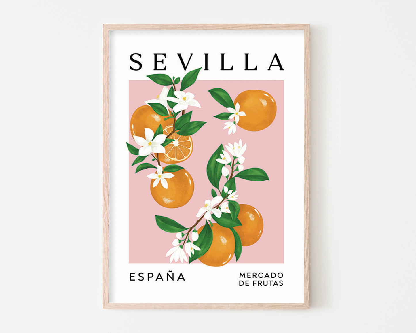Seville Oranges Art Print