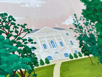 Richmond Park South London Art Print