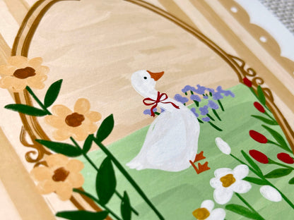 Sweet Goose Art Print