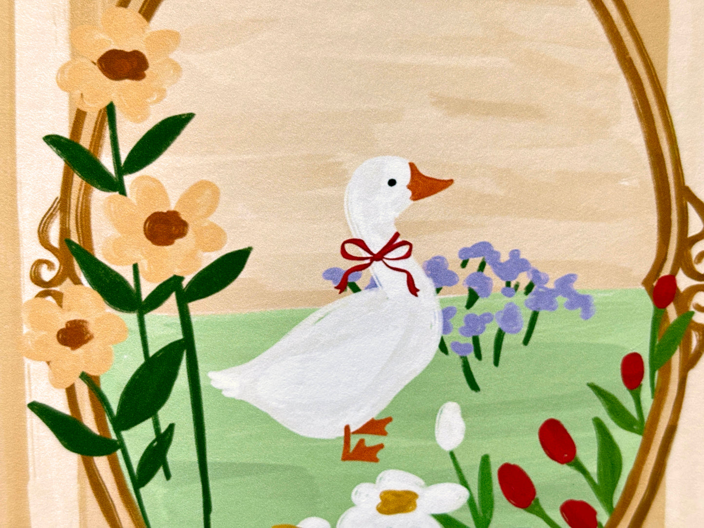 Sweet Goose Art Print
