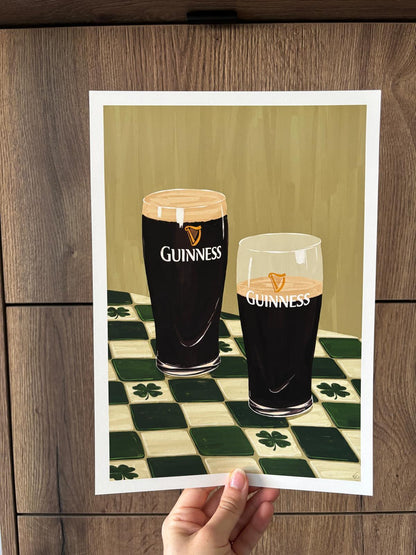 Guinness Art Print SUPER SECONDS FESTIVAL