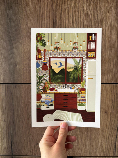 Venezuelan Kitchen Art Print SUPER SECONDS FESTIVAL