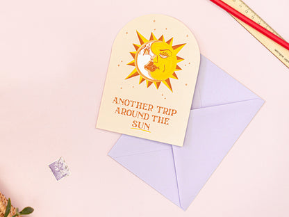 Another Trip Around the Sun Greeting Card