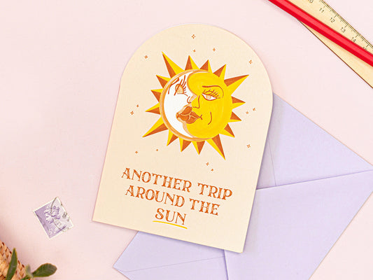 Another Trip Around the Sun Greeting Card
