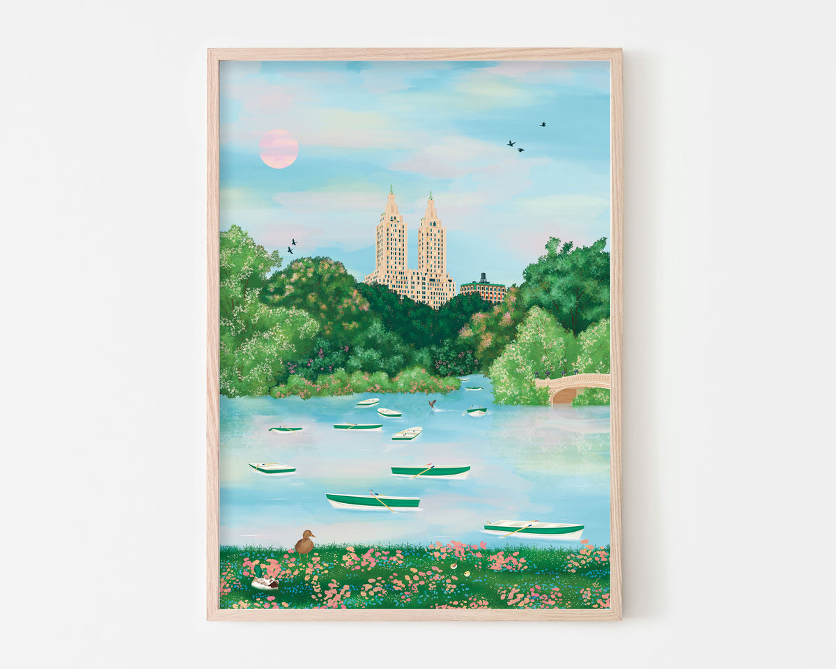 Central Park NYC Art Print SUPER SECONDS FESTIVAL