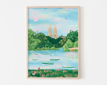 Central Park NYC Art Print SUPER SECONDS FESTIVAL