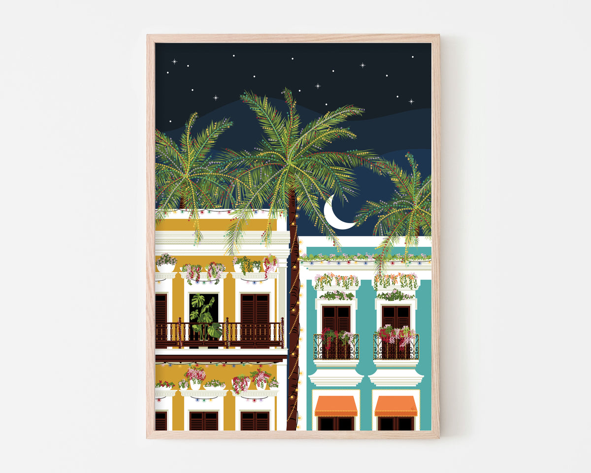 Puerto Rican Night Art Print SUPER SECONDS FESTIVAL