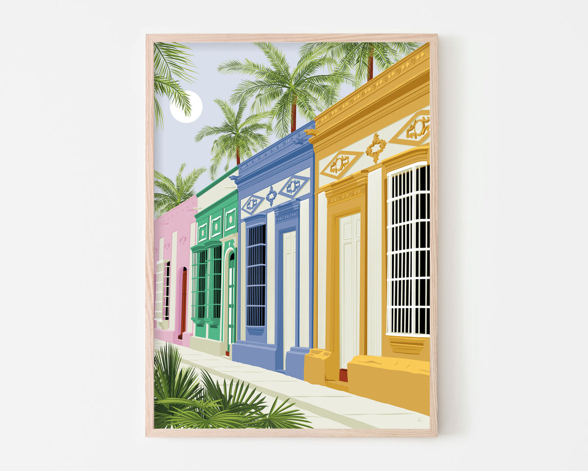 Maracaibo Venezuela Art Print SUPER SECONDS FESTIVAL